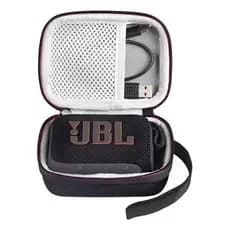 Case Bag Bolsa Capa Protetora Para Caixa De Som Jbl Go 4 Preto
