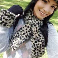 Cachecol Gola Echarpe Moda  Para Inverno Frio Pelúcia sintética Cachecol Feminino quentinho estola macia e confortável