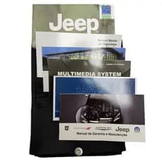 Kit de manuais de manutenção e garantia Jeep Grand Cherokee