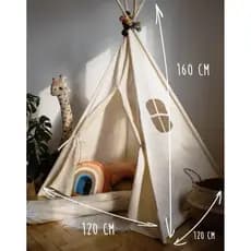 Cabana/Infantil/para/Festa/do/Pijama/Cru/Tenda/Barraca
