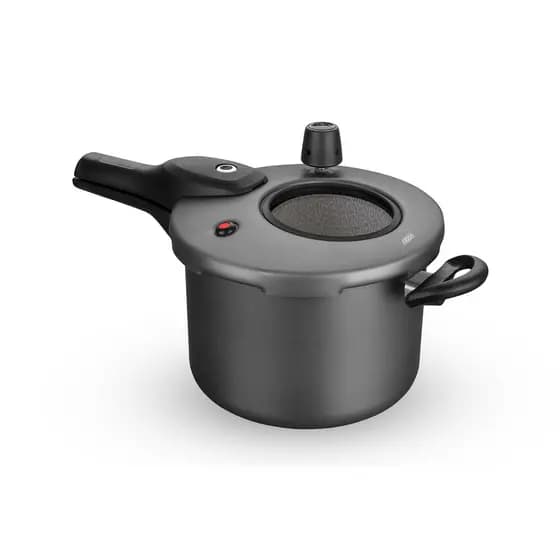 Panela De Pressão Superior Fech. Externo 4,5l Mta Grafite