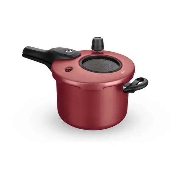 PANELA DE PRESSÃO CEREJA MTA LINHA FECHAMENTO EXTERNO 4,5L