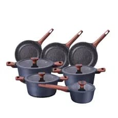 CONJUNTO DE PANELAS PREMIUM MTA TITANIUM 7 PEÇAS INDUÇÃO