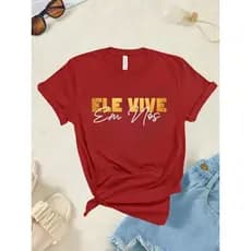 Camiseta Camisa  Feminina Algodão Moda Evangélica Feminina Gospel