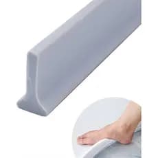 Soleira Barreira De Água De Silicone Para Box Banheiro 100 CM cinza