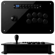 Controle Arcade Zero Delay USB Sensor Óptico Profissional PS5 PS4 Switch 1 e 2 PC Raspberry