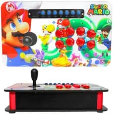 Joystick Arcade Profissional PS5 PS4 PC Switch Controle Zero Delay USB Sensor Óptico