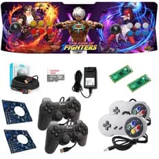 Fliperama Portátil Profissional + De 17000 Jogos Modelo 2026 + 4 Controles Extra