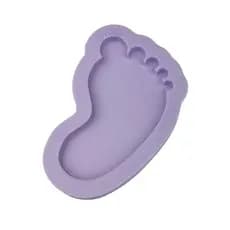Molde de Silicone para Resina Pé - 1 cavidade (7 cm)