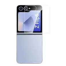 Película De Vidro PAra Tela Externa Traseira Para Samsung Galaxy Z Flip 6 / Z Flip 5 / Z FLIP 7
