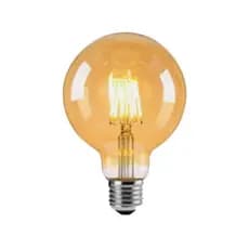 Lâmpada Filamento Carbono Retrô Vintage G80 40W E27 2400K Dimerizável