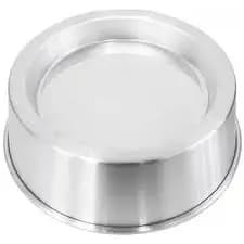 Forma Rebaixada Para Bolo Piscina Foundue em Aluminio Chicky Formas - Media Média - Padrão 22x25x8cm - Alta