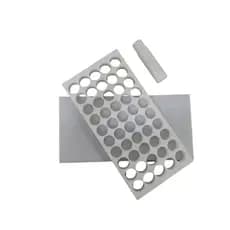 Placa Porcionadora de Doces Brigadeiro Beijinho Gourmet 13g 45 Furos