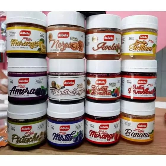 Pasta Saborizante Concentrada DaBella (Diversos Sabores 200g/150g) Escolha o Sabor