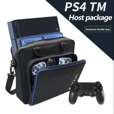 Bolsa Multifuncional Para PS4/PS4 PRO Slim Tamanho Original Protege De Transporte De Ombro Estojo De Lona Viagem Ao Ar L