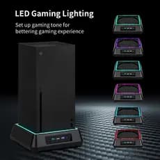 Suporte De Ventilador De Refrigeração Para Xbox Series X , Acessórios Com Capa Superior À Prova De Poeira Console , Doca
