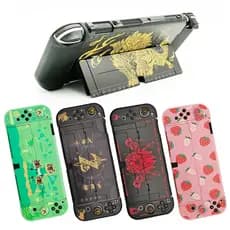 Capa Dura Para Nintendo Switch OLED , Protetora Colocada No Dock De Proteção Dividida PC , NS Console De Jogos