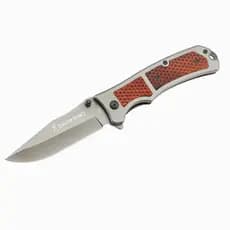 Browning Canivete 365: Lâmina de aço inoxidável, cabo de metal e madeira Design clássico e elegante,