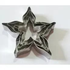 Cortador Flor Sépala 3 Peças (biscoito, Pasta Americana)