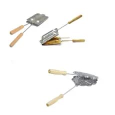Kit Forma para Waffles e Crepeira de Aluminio Tostex Forno