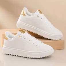 Tênis Feminino Sola Alta Casual Tendência Plataforma Moda Estilo