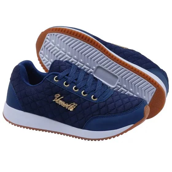 Tênis Casual Feminino Leve Academia Caminhada Corrida Fitness Confortável Lançamento Moda Vanelli
