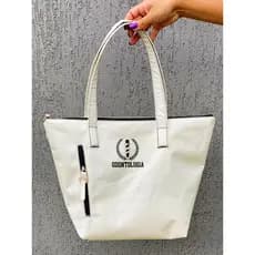 Bolsa Shopper Nylon ODONTOLOGIA de Ombro Clean Esportiva Academia Bags Gym Masculino Feminino Ziper Vertical Frontal Resistente