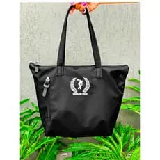 Bolsa Shopper Nylon EDUCAÇÃO FÍSICA de Ombro Clean Esportiva Academia Bags Gym Masculino Feminino Ziper Vertical Frontal Resistente