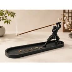 Porta Incenso Estilo Espada Samurai