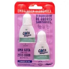 Neutralizador de Odores de Vaso Sanitário Gota Mágica c/ 2 und