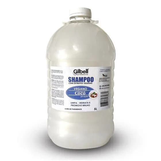 Shampoo 5 Litros Profissional Coco Perolado