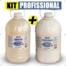 Kit Shampoo 5 Litros Perolado E Condicionador Coco Profissional Lavatório