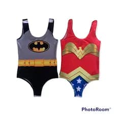 Fantasia Body Carnaval Festa a fantasia Bory Batman ou Bory mulher maravilha envio rápido