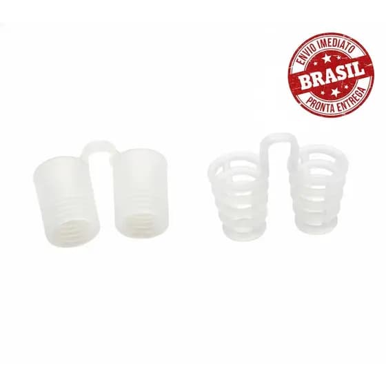 Aparelho Anti Ronco 2 Unidades Dilatador Nasal Apneia Do Sono Respire Corrida Esporte Pronta Entrega
