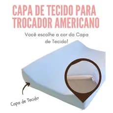 Capa De Tecido Para Trocador Padrão americano