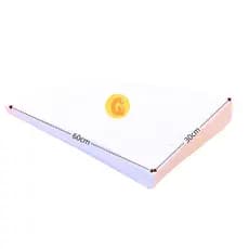 Travesseiro G 60cm Rampa Anti Refluxo Para Berço, Mini Berço ou Moises Antialérgico