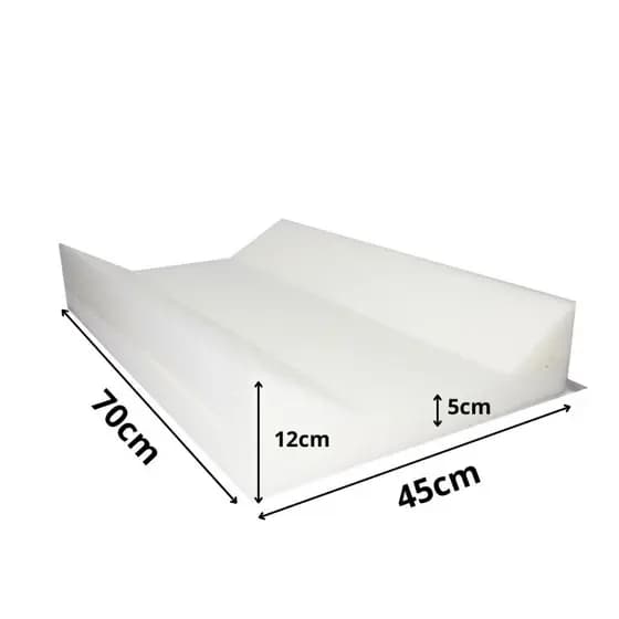 Espuma Base Para Trocador Americano - 70x45x12 Cm