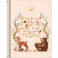 Caderno Universitário 10 Matérias Loveland 160 Folhas