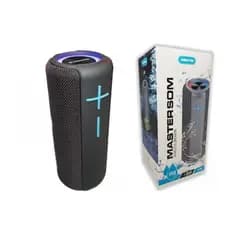 Caixa De Som Bluetooth Alto Falante LED Portátil 18w Kimaster K450 Resistente a Água