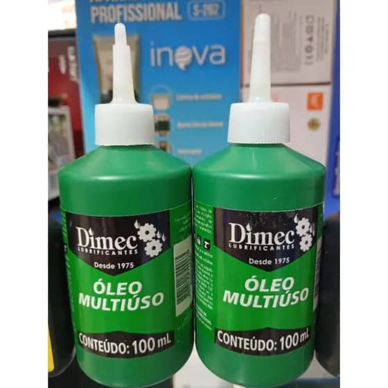 óleo multiuso lubrificante 100ML