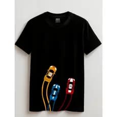 Camiseta Corrida Carros Juvenil e Infantil 2 ao 16 anos Menina Menino Esporte Urban