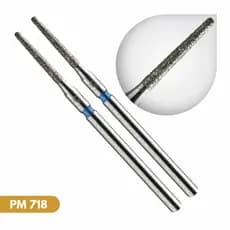 Broca Diamantada Pm718 2 Unidades Acabamento Cutilagem Europeia Unhas Nail Unha de Gel