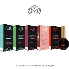 AGL Nails Primers  Regulador de PH Preparadores Finalizadores Manicure Alongamento de Unhas