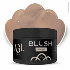 Gel Para Unhas AGL Nails Blush 25g Alongamento de Unhas Fibra de Vidro Molde F1