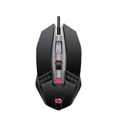Mouse Gamer USB HP M270 Preto 6 botões 2400 DPI