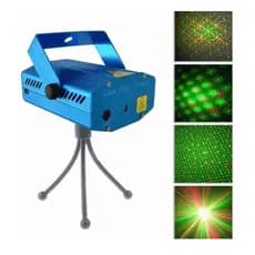 Canhão Laser Jogo De Luz Led Projetor Raios Holográfico Mini Laser Festa Balada Bivolt Led RGB