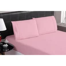 LENÇOL PARA CAMA DE VIÚVA 3 PEÇAS 600 FIOS  ( LENÇOL DE ELÁSTICO + 2 FRONHAS ) FIO EGÍPCIO