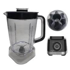 Copo de Reposição Compatível Britânia BLQ 1300P Fortis Turbo 1500ml Lâmina Inox e Tampa Preta Sangel