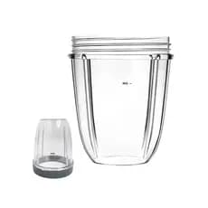 Copo Misturador De Substituição Nutribullets 530ml PEQUENO Transparente
