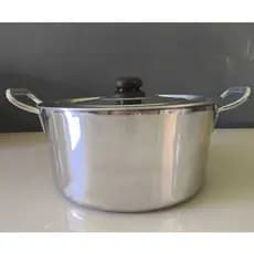 Caçarolas rebatidas Grandes, Panelas grossas cabo em aluminio, diversos tamanhos.Docesar